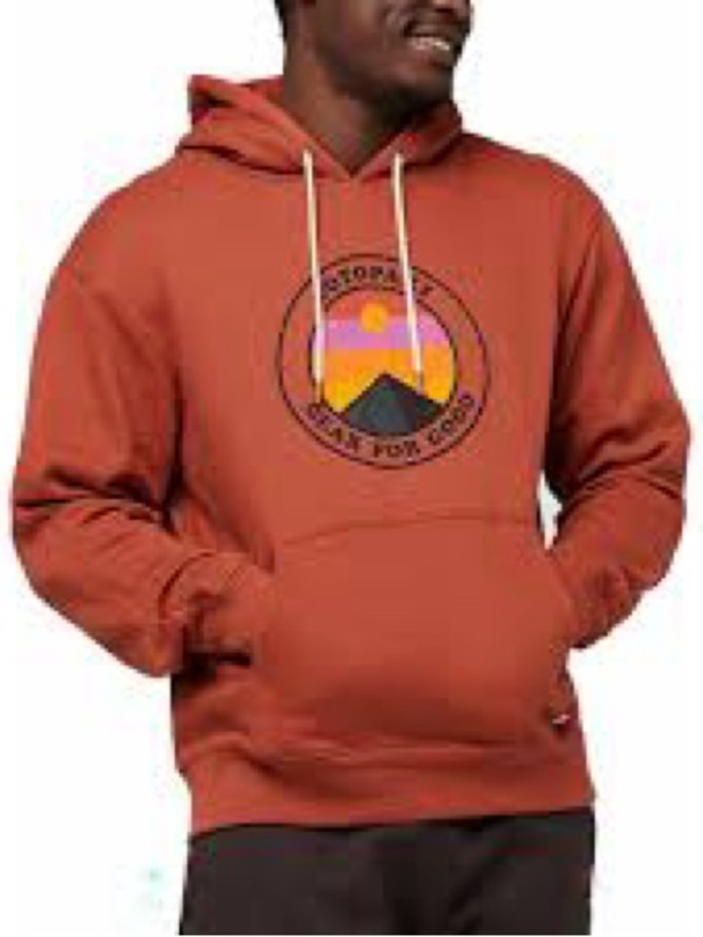 Cotopaxi Sunny Side Organic Hoodie Spice Men's Size M